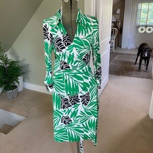 Diane von Furstenberg Vintage Silk Jersey Wrap Dress